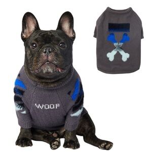 Woof Knit Dog Sweater